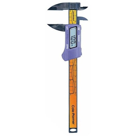 Digi-Sense Traceable Carbon Fiber Digital Caliper, 0 To 6in 97152-17